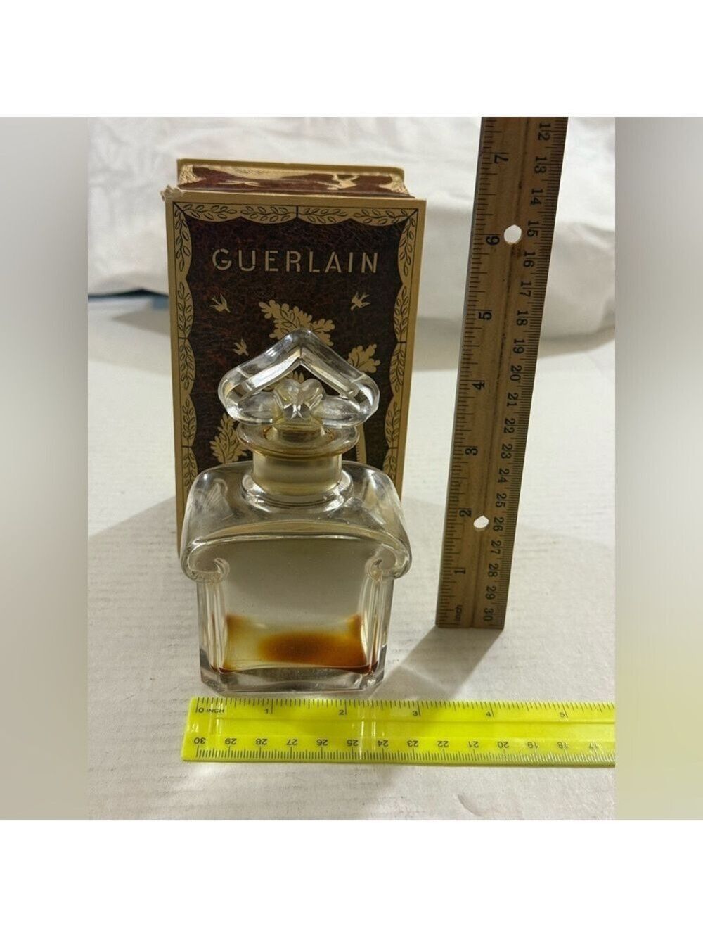 Vintage Guerlain Baccarat Crystal Perfume Bottle w/Box - Picture 16 of 16